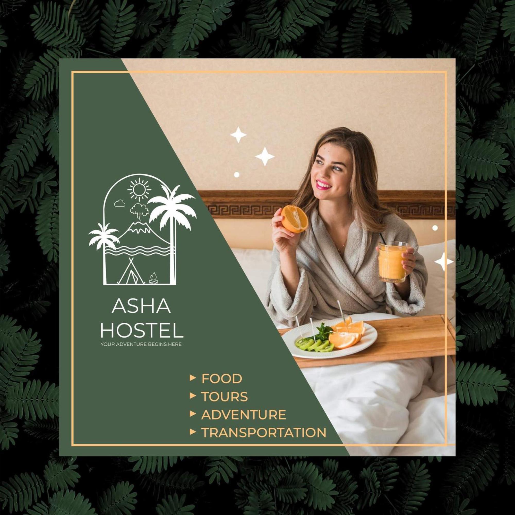 Asha Hostel ラ・フォルトゥナ エクステリア 写真